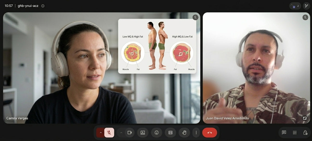Sesión de coaching nutricional por videollamada con el Método de Entrenamiento Nutricional® de Habitual